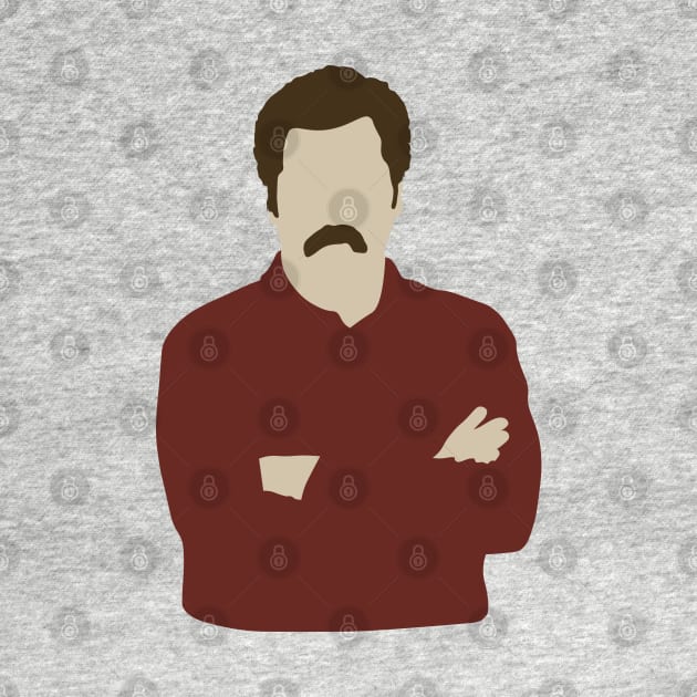 Ron Swanson by FutureSpaceDesigns